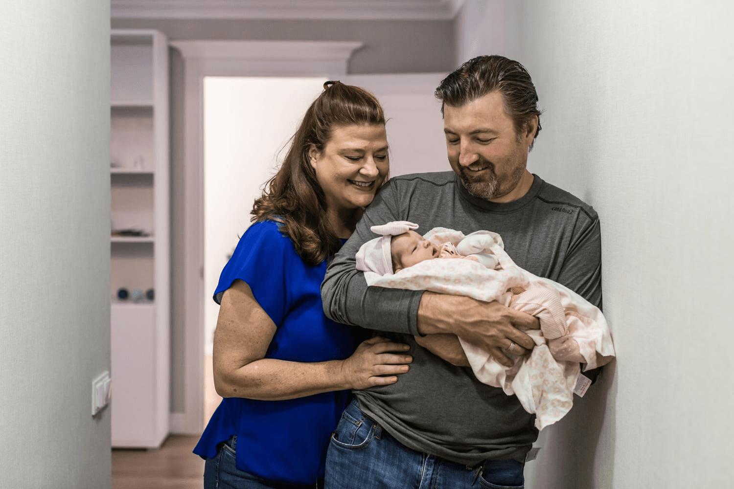 Happy family through surrogacy